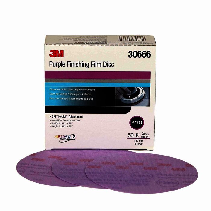 3M 30666 Disco Hookit 260L, 7 Perforaciones, P2000