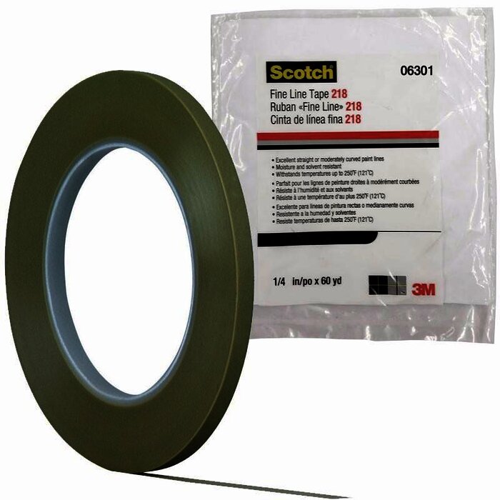 3M 218 Fine line 6 mm x 55 m