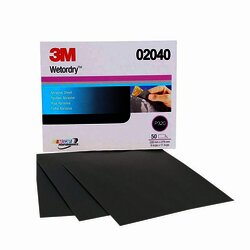 3M 2040 Imperial Wetordry 9 x 11" P320 (Subempaque c/50)