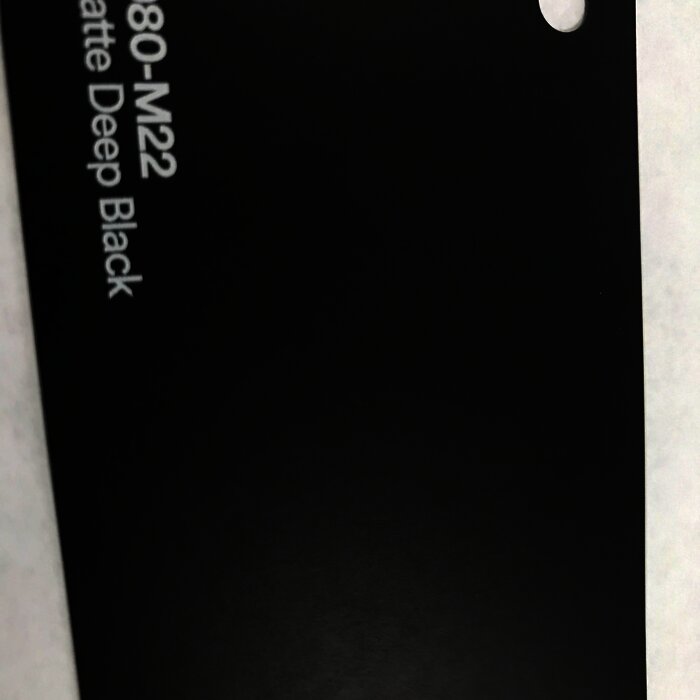 3M 1080-M22 M2 MATTE DEEP BLACK