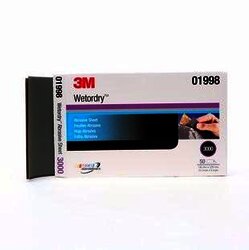3M 1998 Imperial Wetordry 5.5" x 9" P3000 (1/2 Hoja)