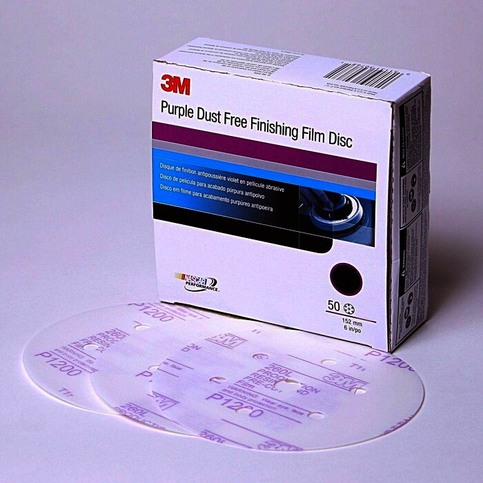 3M 30769 Disco Hookit 260L, 7 Perforaciones, P1000