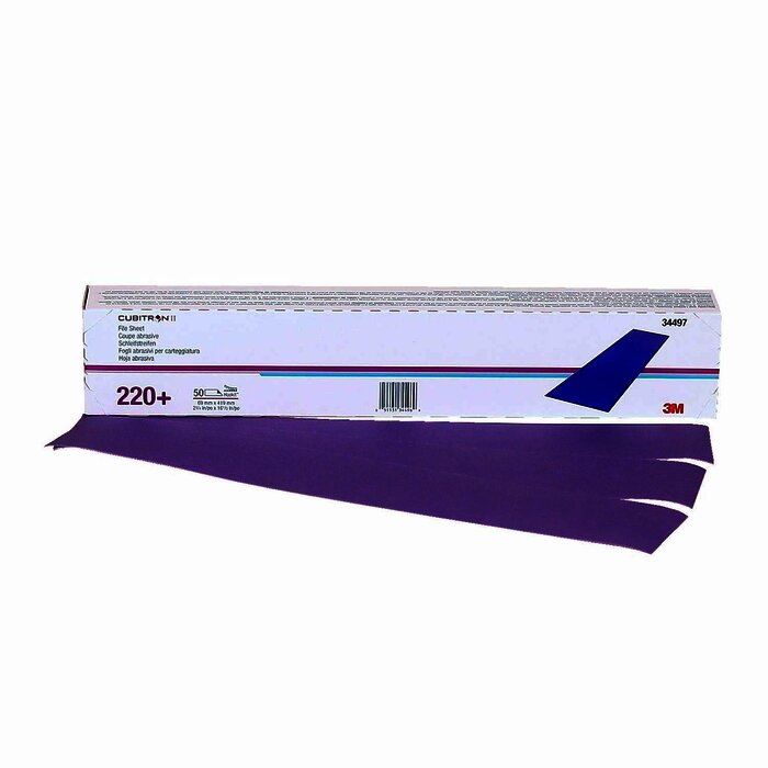 3M 34497 Tira Hookit Cubitron II 220+ (Subempaque con 50 tiras)
