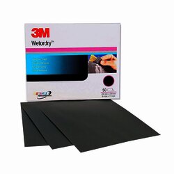 3M 2043 Imperial Wetordry 9 x 11" P220 (Subempaque c/50)