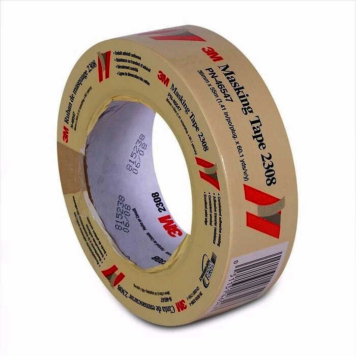 3M 2308 Masking tape.036 x 55 m1 1/2"