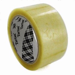 3M 369 Cinta de empaque Uso industrial Tartan 72 mm x 914 m