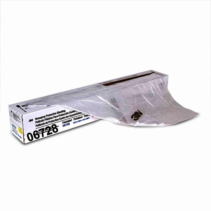 3M 6728Pelicula plastica pintable, 4.87 x 106.6 MTS