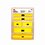 3M 5684 Kit de respaldos amarillos Hookit