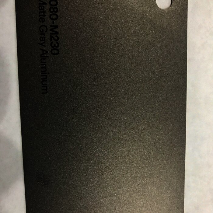 3M 1080-M230GREY ALUMINUM MATTE METALLIC