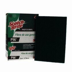 3M P96 Almohadilla verde 229 x 152 mm 6" (Subempaque c/12)