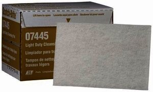 3M 7445 Almohadilla Scotch Brite Blanca