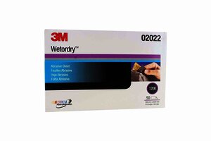 3M 2022 Imperial Wetordry 5.5" x 9" P1200 (1/2 Hoja)