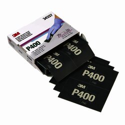 3M 34337 Hoja Abrasiva Flexible 5.5" x 6.8" P400