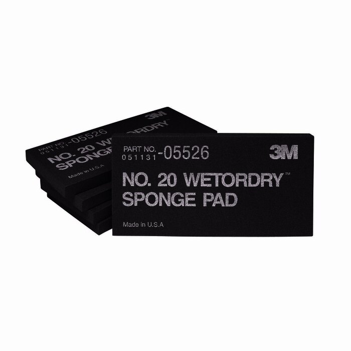 3M 5526 Respaldo suave para lija microfina (Subempaque c/5)