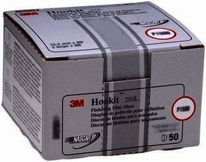 Disco abrasivo de buen desempeño con unión Hookit®Elimina las