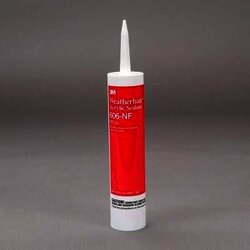 3M 606Nf, Acrylic Sealantwhite 1/10 Gallon Cart