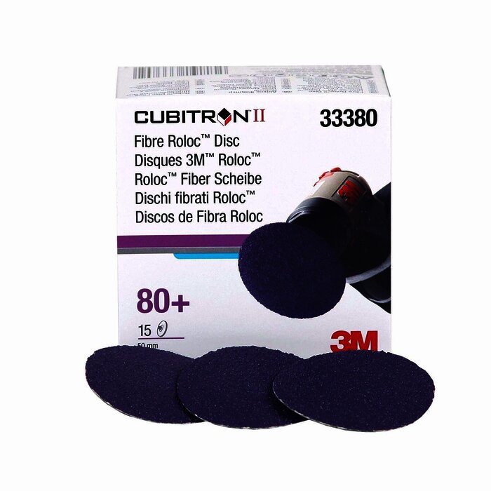 3M 33380 Disco fibra Cubitron II G80+