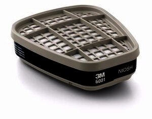 3M 6001 Cartucho para vapores orgánicos