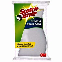 3M NA Esponja Borra Fácil Scotch-Brite® Ergonómica