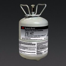 3M Foam Insulation 78 Ht Cylinder Spray Adhesive 28.5 Lbs